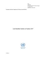 Arab Disability Statistics in Numbers 2017 cover