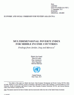 Multidimensional Poverty Index for Middle Income Countries: Findings for Jordan, Iraq and Morocco Cover