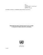 Provision of Education by Non-State Actors in Arab Countries: Benefits and Risks cover