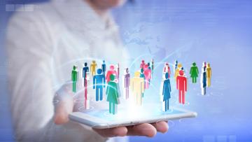 Technology networking logo 1